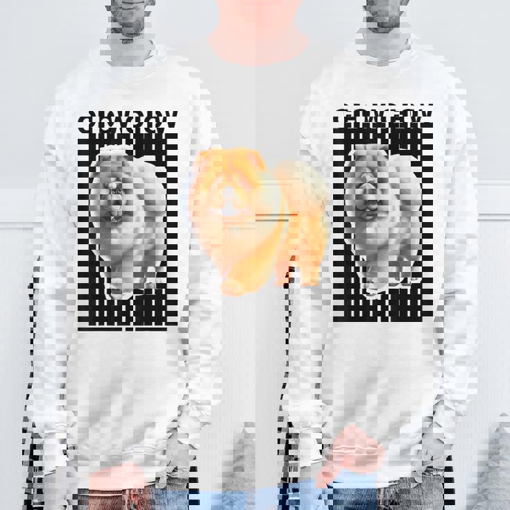 チャウチャウ犬愛好家 スウェットシャツ 高齢者への贈り物