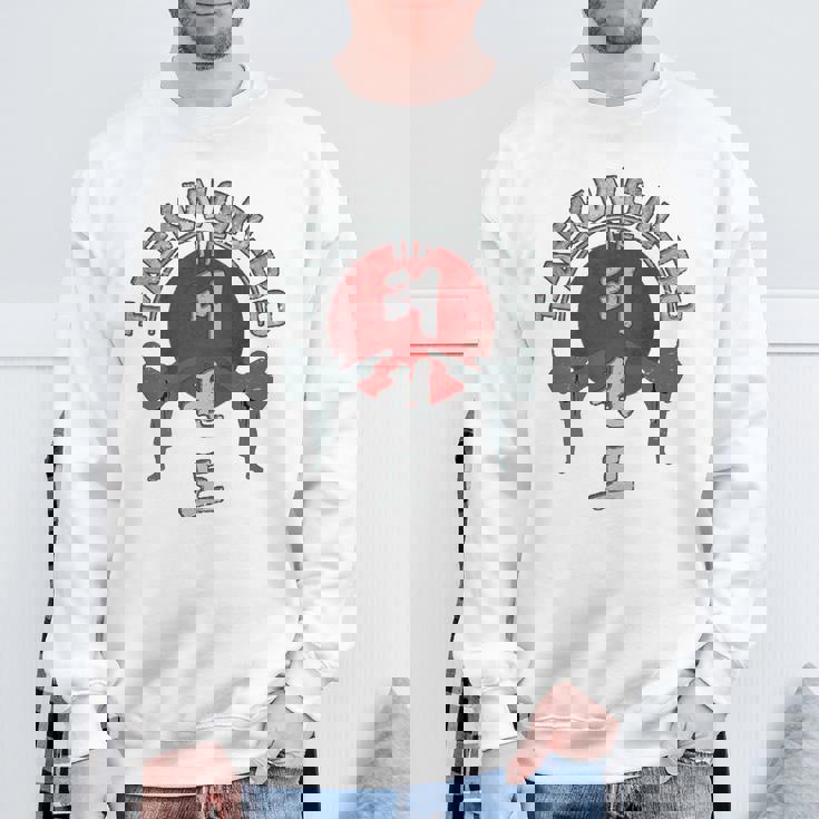 テコンドーサンライズ テコンドーファイター Tkdバックプリント スウェットシャツ 高齢者への贈り物