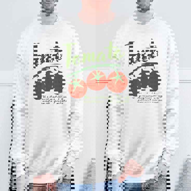 トマトガール 夏 Il ポモドーロ イタリアンサマー スウェットシャツ 高齢者への贈り物