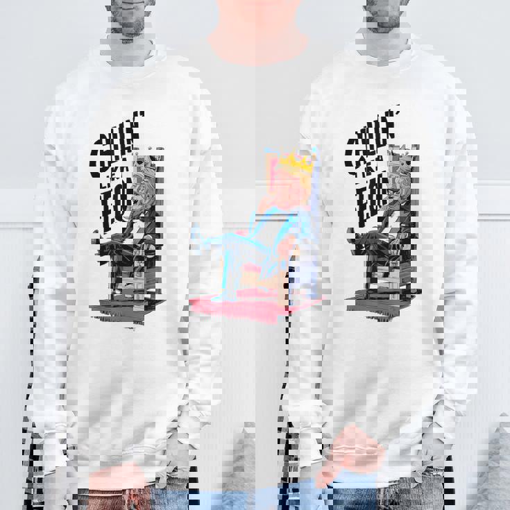 トランプ・サマー 2024 チリン・ライク・ア・フェロン・ファニー スウェットシャツ 高齢者への贈り物