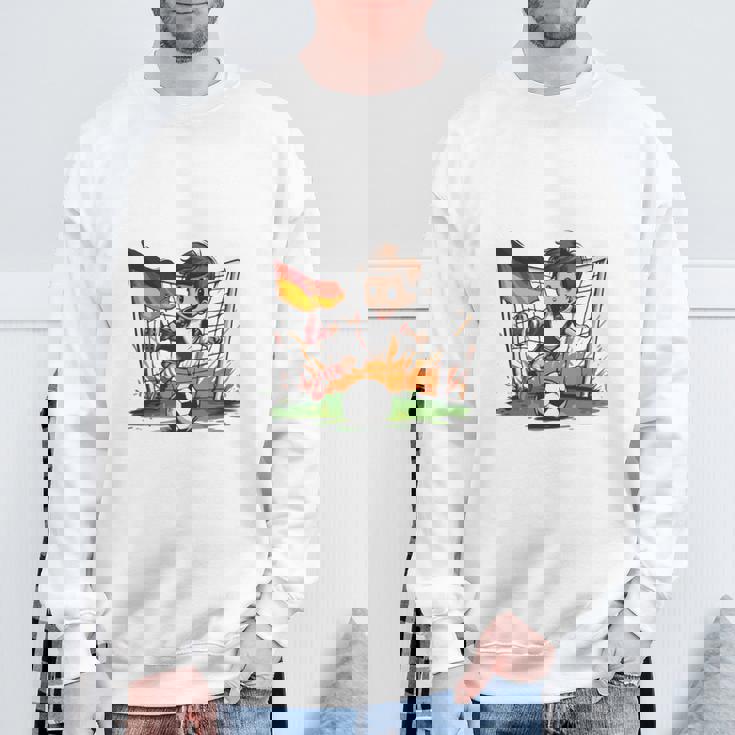 ドイツ サッカー 少年 フットボール 長袖tシャツ スウェットシャツ 高齢者への贈り物