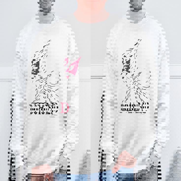 ドロンジョデザインm ホワイト スウェットシャツ 高齢者への贈り物