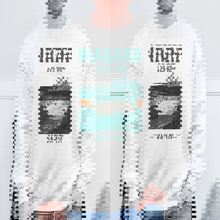 ナイアガラフォールズ ロードトリップ 2025 夏休み ナイアガラ スウェットシャツ 高齢者への贈り物