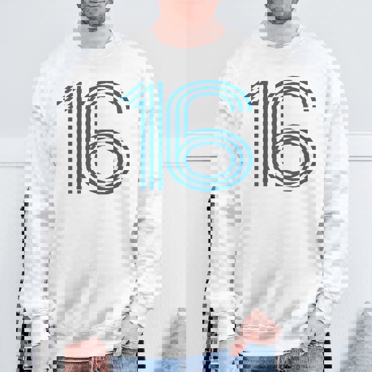 ナンバー16シャツ レトロユニフォーム ヨーロッパスタイル バックプリントジャージ スウェットシャツ 高齢者への贈り物