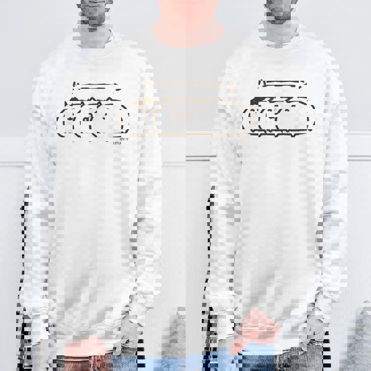 ネコこのゴロ バーン スウェットシャツ 高齢者への贈り物