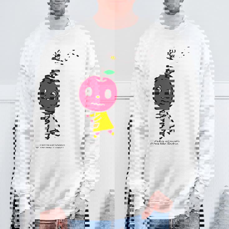 ハチさんとおにごっこ スウェットシャツ 高齢者への贈り物