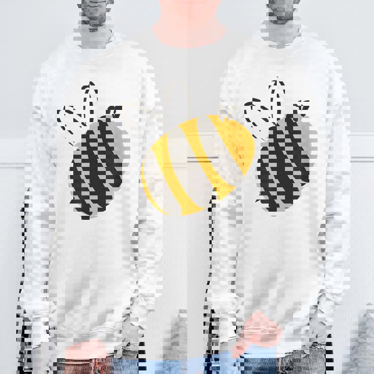 ハチ愛好家のためのかわいい蜂 はちみつ スウェットシャツ 高齢者への贈り物