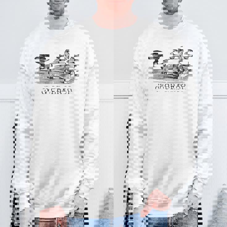 ハム・ラジオ用ヴィンテージモールス信号 Cwオペレーター スウェットシャツ 高齢者への贈り物