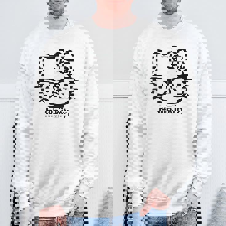 ハローキティ Usデザイン カオ メガネ スウェットシャツ 高齢者への贈り物