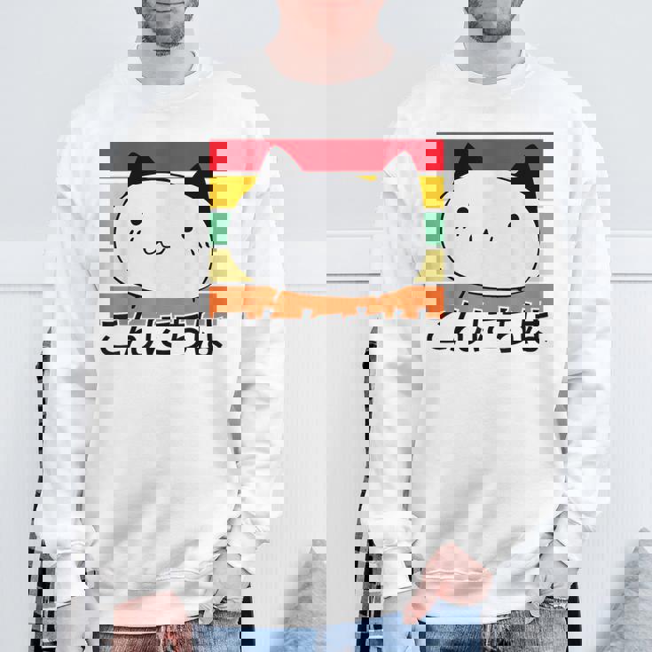 ハローキュートキャット レトロサンセット スウェットシャツ 高齢者への贈り物