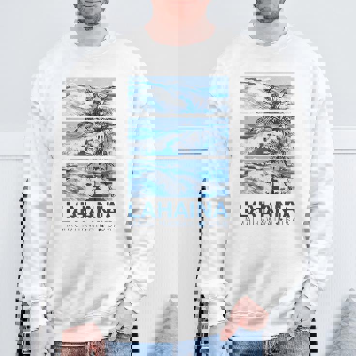 ハワイ ラハイナ マウイ ハワイアン スウェットシャツ 高齢者への贈り物