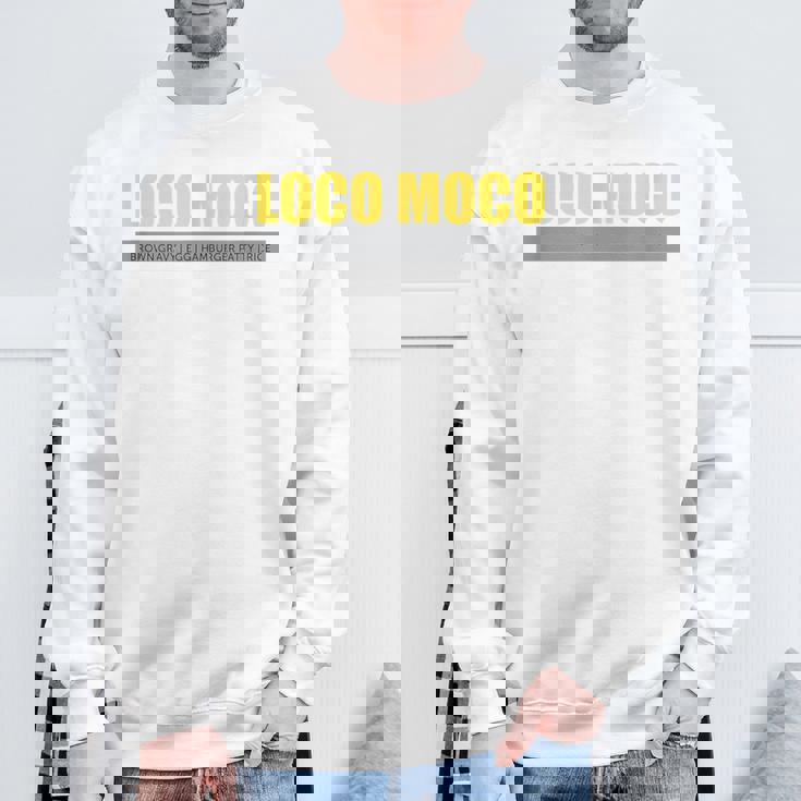 ハワイアン ロコ モコ ローカルブレックファースト スウェットシャツ 高齢者への贈り物