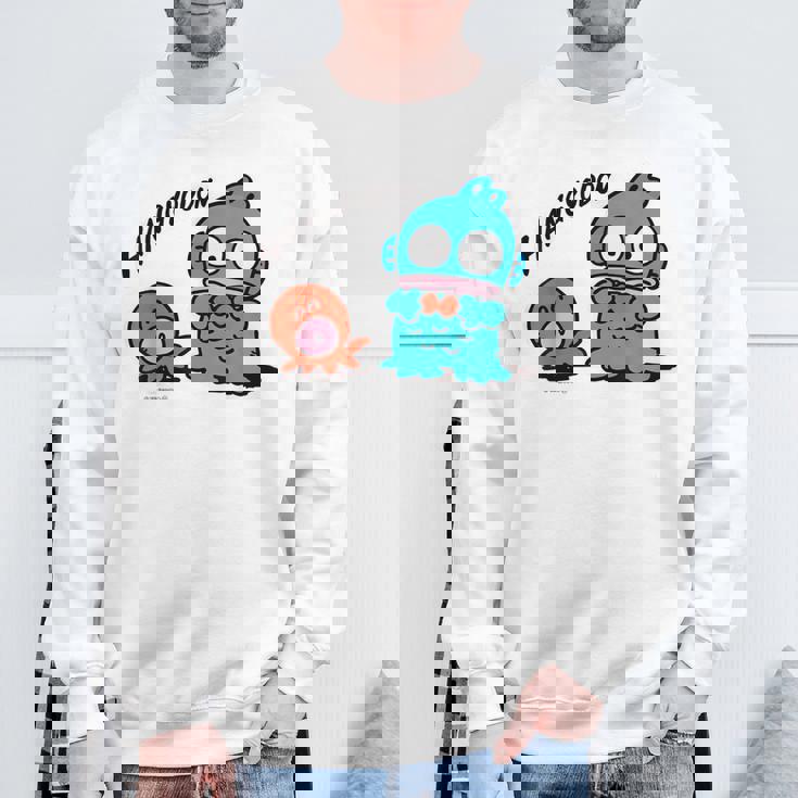 ハンギョドン 蝶ネクタイ ライトカラー スウェットシャツ 高齢者への贈り物