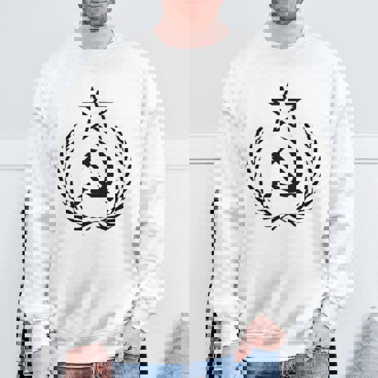 ハンマーと鎌 リース ソ連 ソビエト連邦 スウェットシャツ 高齢者への贈り物