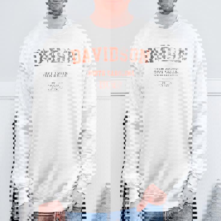 ハーレーダビッドソン ノースカロライナ アンティーク調 テキスト スポーツスタイル 長袖tシャツ スウェットシャツ 高齢者への贈り物