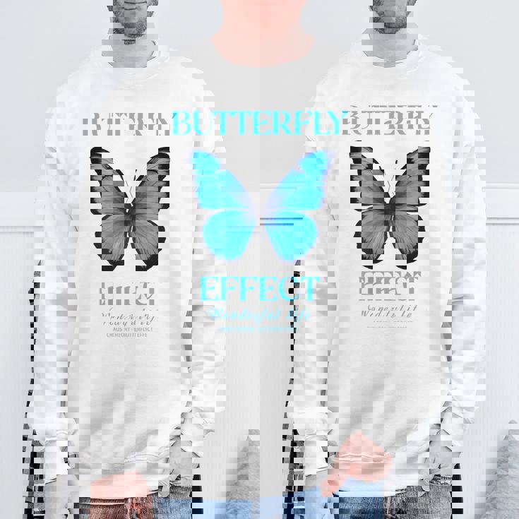 バタフライエフェクトtシャツ バックプリント テクノフェスティバル Tekk スウェットシャツ 高齢者への贈り物