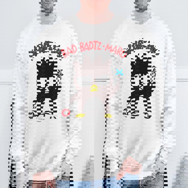 バッドばつ丸 まるばつジャッジ スウェットシャツ 高齢者への贈り物