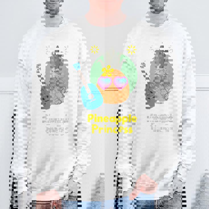 パイナップルプリンセス ウクレレギフト スウェットシャツ 高齢者への贈り物