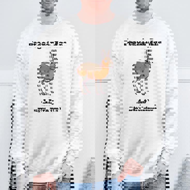 パタゴニアン マーラ スピリットアニマル 長袖tシャツ スウェットシャツ 高齢者への贈り物