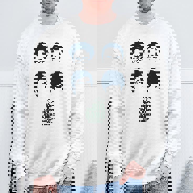 ビッグバン理論ロゴ グループヘア スウェットシャツ 高齢者への贈り物