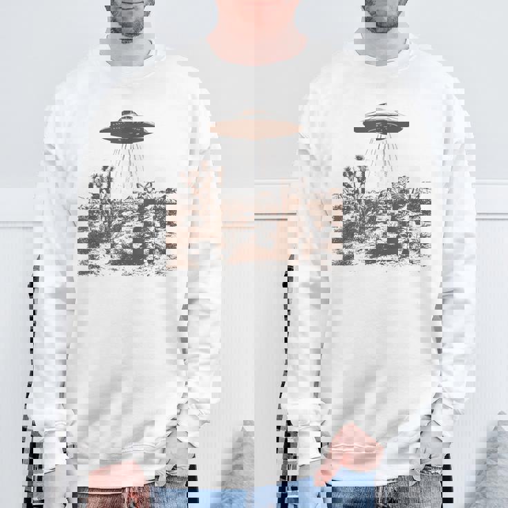 ビンテージ Ufo カウボーイ キャット スウェットシャツ 高齢者への贈り物