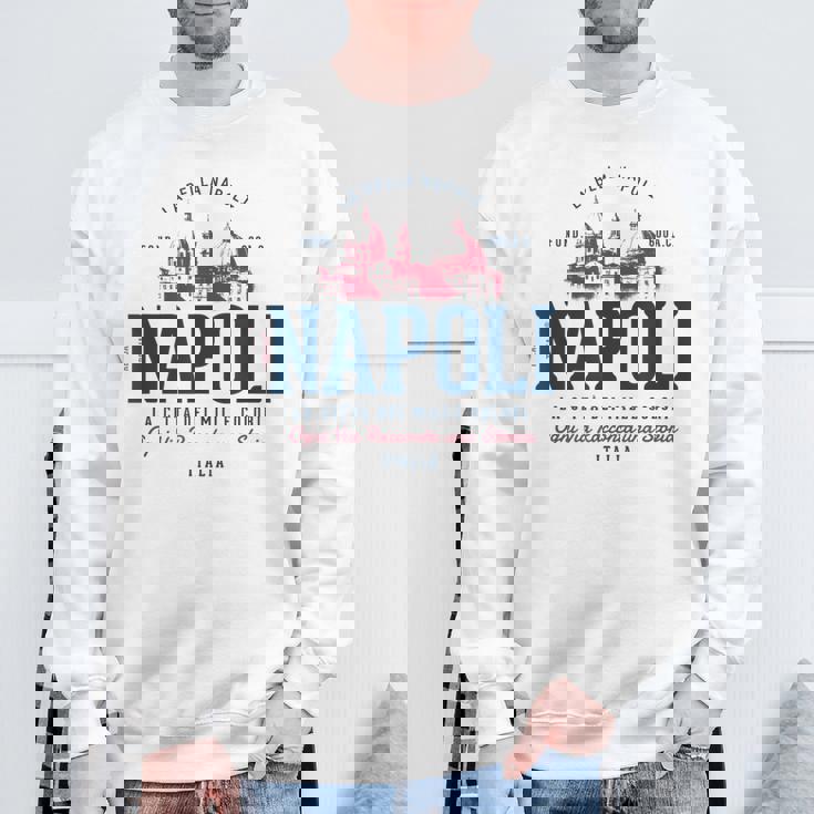 ビンテージ・レトロ・ナポリ イタリア スウェットシャツ 高齢者への贈り物