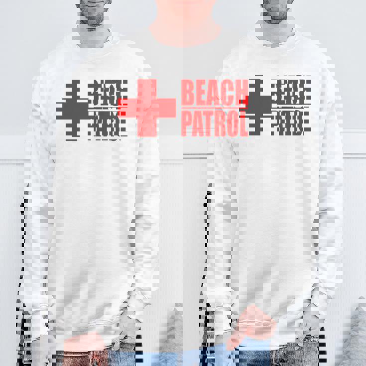 ビーチパトロール ライフガード サーフ レスキュー スウェットシャツ 高齢者への贈り物