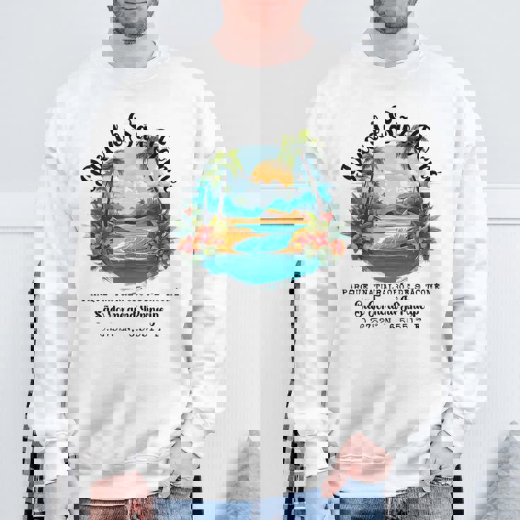 ピコ・デ・サントメ島 サントメとプリンシペ お土産 スウェットシャツ 高齢者への贈り物