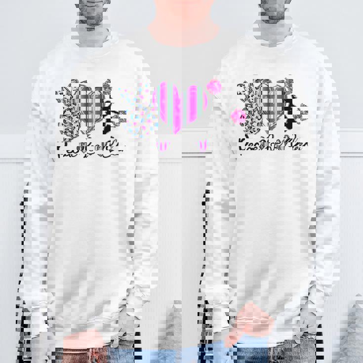 ピースラブチア スウェットシャツ 高齢者への贈り物