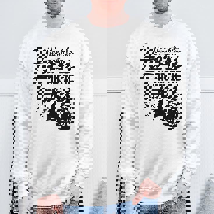 フレンチホルン ダブルホルン スウェットシャツ 高齢者への贈り物