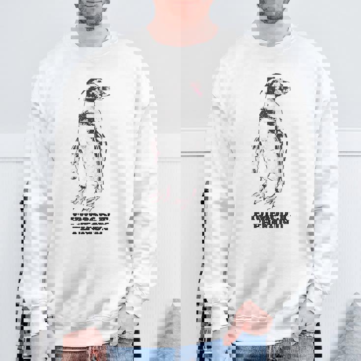 フンボルトペンギン スウェットシャツ 高齢者への贈り物