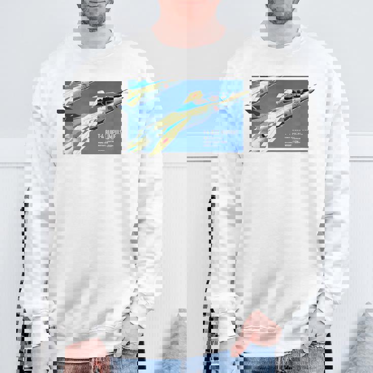 ブルーインパルス Photo-Like Illustration（カラー） スウェットシャツ 高齢者への贈り物