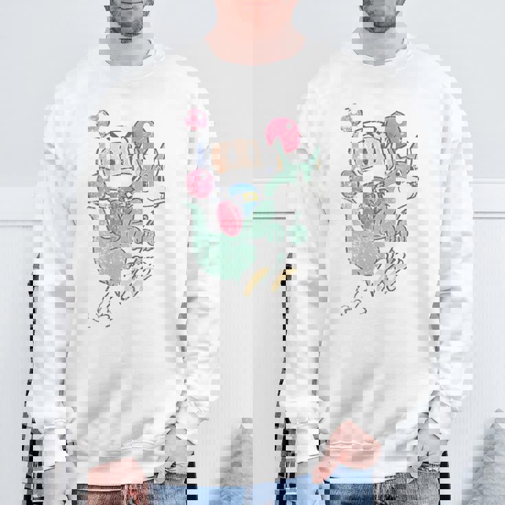 ボンバーマン キャラクター スーパー 1993 レトロ ゲーマー スペース クラシック 長袖tシャツ スウェットシャツ 高齢者への贈り物