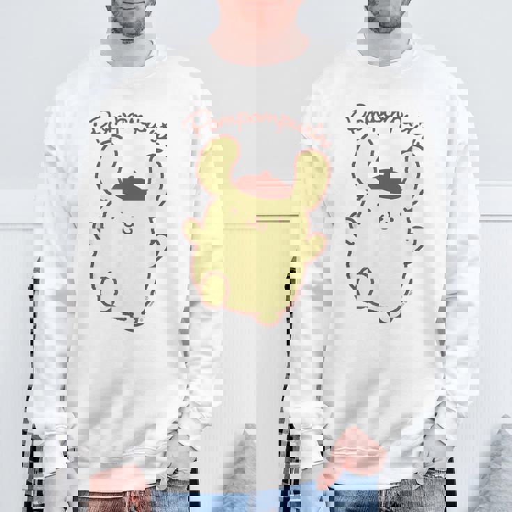 ポムポムプリン ジャンプ ライトカラー スウェットシャツ 高齢者への贈り物