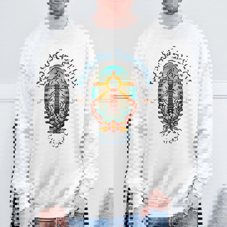 ポンタ・ドス・カペリーニョス灯台 アゾレス諸島 スウェットシャツ 高齢者への贈り物