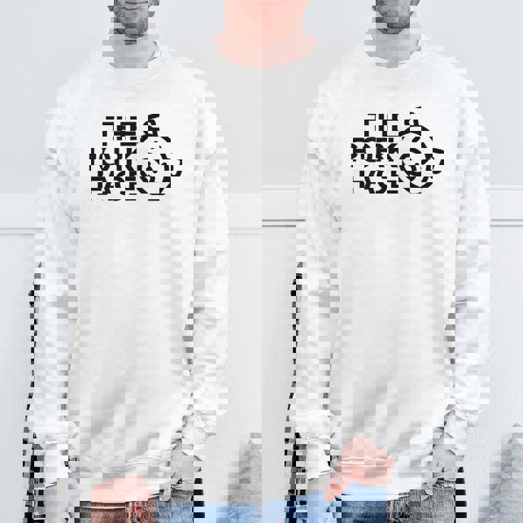 ポークフェイス スウェットシャツ 高齢者への贈り物