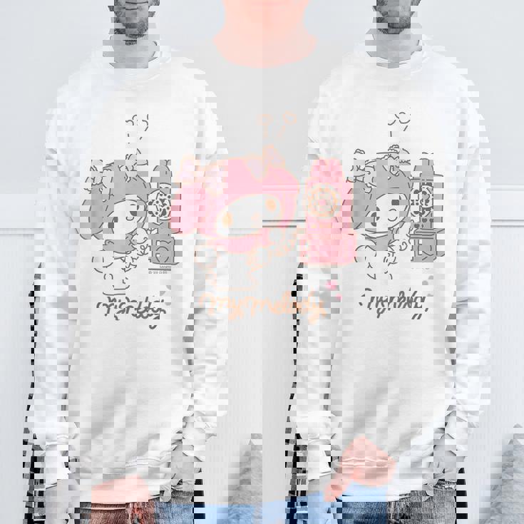 マイメロディ でんわ ライトカラー スウェットシャツ 高齢者への贈り物