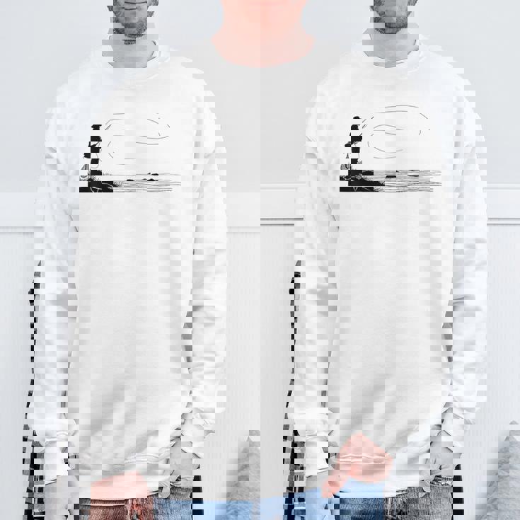 マス フライフィッシング サーモン スウェットシャツ 高齢者への贈り物