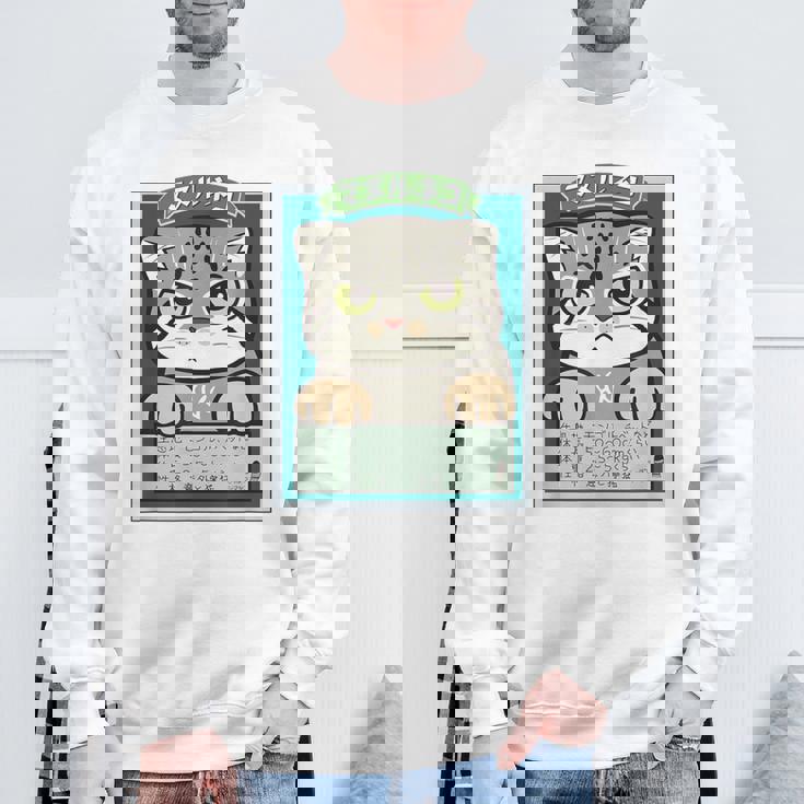 マヌルネコ Pallas's Cat スウェットシャツ 高齢者への贈り物