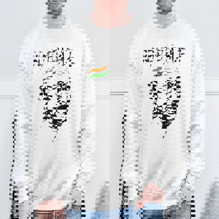 マハトマ・ガンジー スウェットシャツ 高齢者への贈り物