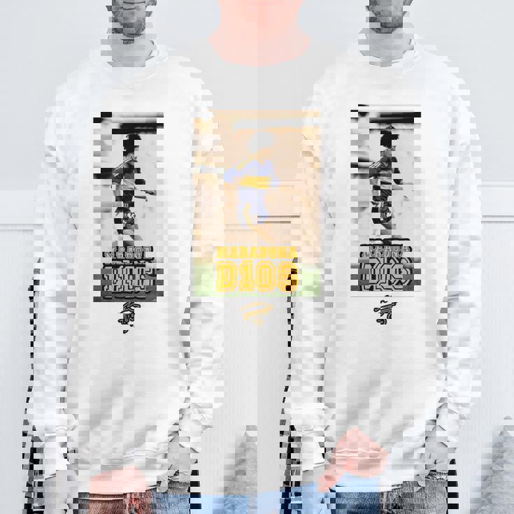 マラドーナ ボカ ランニング 長袖tシャツ スウェットシャツ 高齢者への贈り物