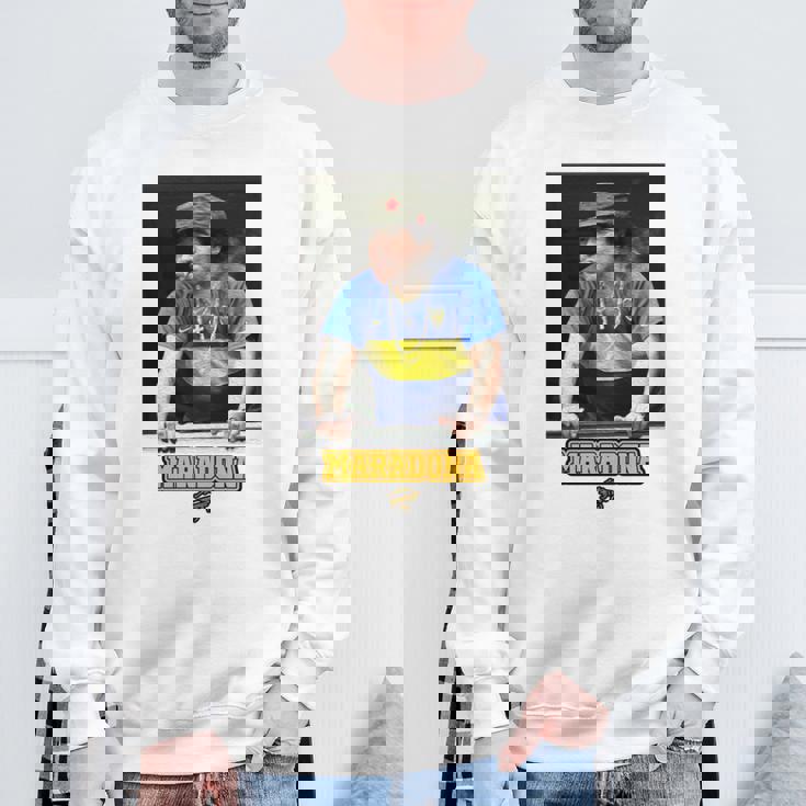 マラドーナ ボカハバノ 長袖tシャツ スウェットシャツ 高齢者への贈り物