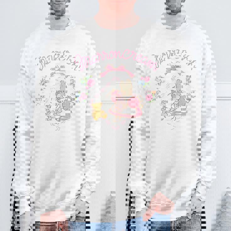 マロンクリーム ソーイング スウェットシャツ 高齢者への贈り物