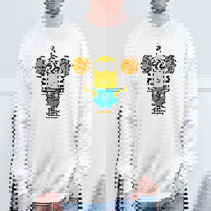 ミニオン Basket Ball Kevindouble Ball スウェットシャツ 高齢者への贈り物