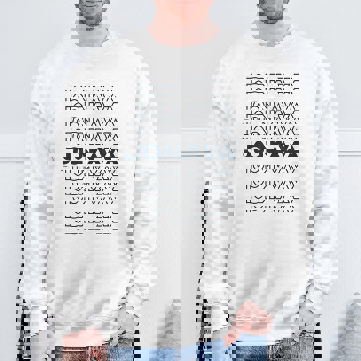 ミニマリストシティ リトアニアモダンジョナバ スウェットシャツ 高齢者への贈り物