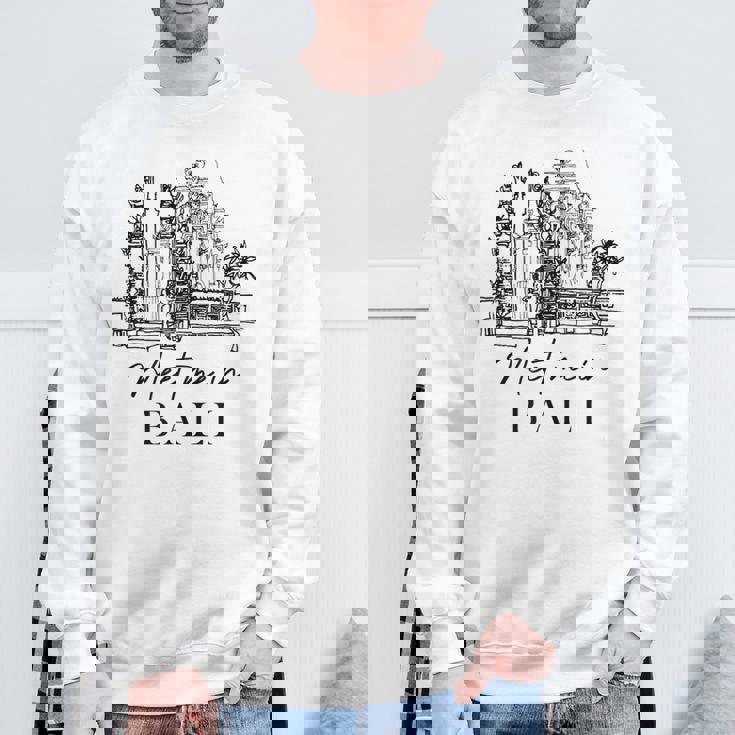 ミート・ミー・イン・バリ 旅行 バリ 旅行 バケーション インドネシア スウェットシャツ 高齢者への贈り物