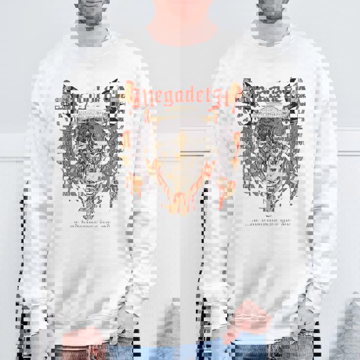 メガデス Killing Is My Businessketch スウェットシャツ 高齢者への贈り物