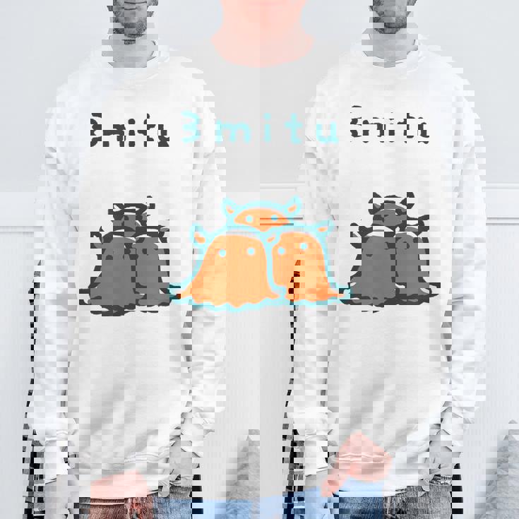 メンダコちゃん 3 Mitu スウェットシャツ 高齢者への贈り物