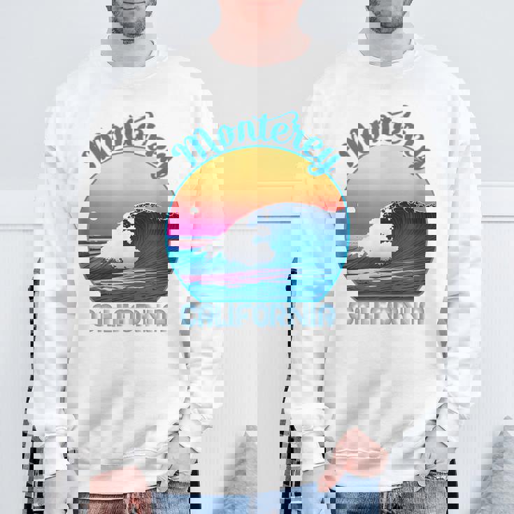 モントレーのお土産衣装 レトロ モントレー スウェットシャツ 高齢者への贈り物