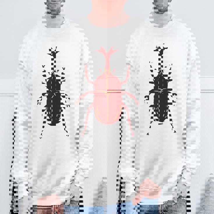 ヤマトカブト _昆虫_カブトムシ スウェットシャツ 高齢者への贈り物